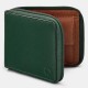 Чоловіче портмоне Yoshi Y2046 17 16 Green/Brown зелений, комбінований (Код. 18503-01) головне фото