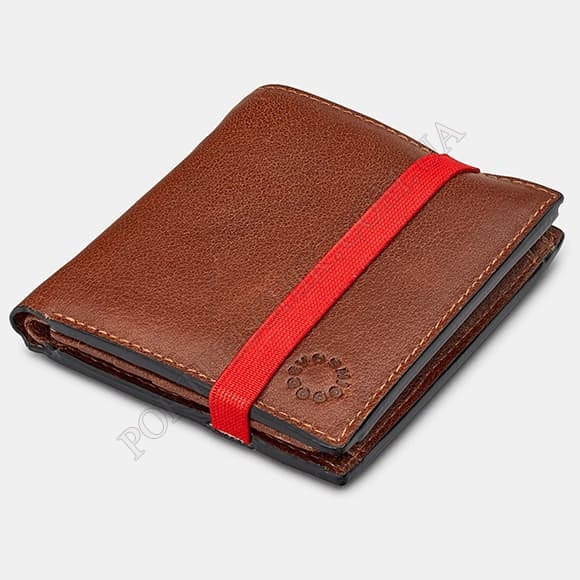 Мужское портмоне Yoshi Y2035E 17 8 Elastic Brown коричневый (Код. 18492-01) главное фото