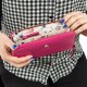 Жіночий гаманець Ashwood J51 Raspberry-Sorbet ягідний (Код. 16991-01) додаткове фото № 9