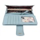 Женский кошелек Ashwood J53 Winter Sky голубой (Код. 17263-01) дополнительное фото № 3