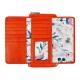 Женский кошелек Ashwood J54 Mandarin оранжевый (Код. 16997-01) дополнительное фото № 3