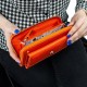 Женский кошелек Ashwood J54 Mandarin оранжевый (Код. 16997-01) дополнительное фото № 13