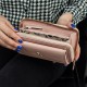 Женский кошелек Ashwood J54 Peach Whip персиковый (Код. 16999-01) дополнительное фото № 13