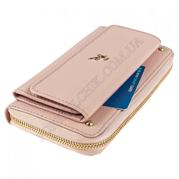 Женский кошелек Ashwood J54 Peach Whip персиковый (Код. 16999-01) главное фото