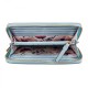 Женский кошелек Ashwood J54 Winter Sky голубой (Код. 16995-01) дополнительное фото № 1