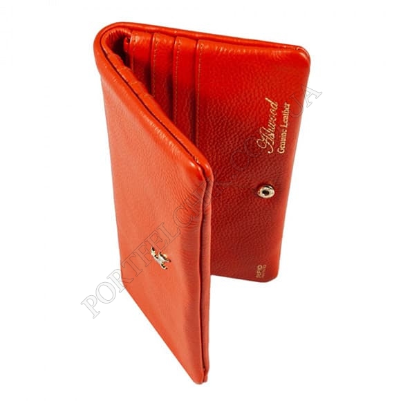 Женский кошелек Ashwood J56 Mandarin оранжевый (Код. 17018-01) главное фото