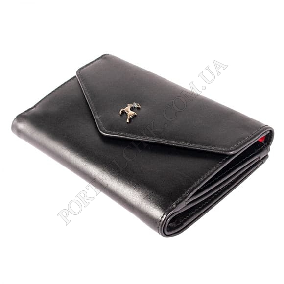 Жіноче портмоне Ashwood V62 Black чорний (Код. 16344-01) головне фото