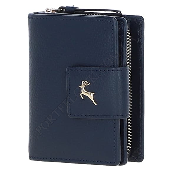 Женское портмоне Ashwood X30 Navy синий (Код. 18518-01) главное фото