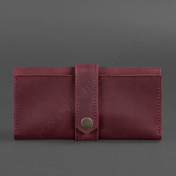 Женский кошелек BlankNote BN-PM-3-vin-kr Crazy Horse бордовый (Код. 11686-04) главное фото