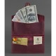 Женский кошелек BlankNote BN-PM-3-vin-kr Crazy Horse бордовый (Код. 11686-04) дополнительное фото № 2