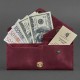 Жіночий гаманець BlankNote BN-W-1-vin-kr Crazy Horse бордовий (Код. 13730-04) додаткове фото № 2