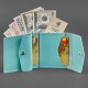 Жіноче портмоне BlankNote BN-W-2-1-tiffany бірюзовий (Код. 13739-04) додаткове фото № 2