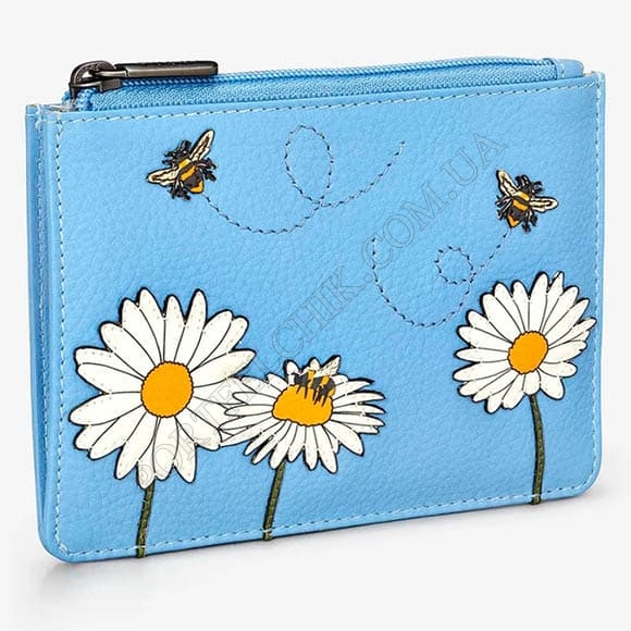 Жіночий гаманець Yoshi Y1321 Bee Happy Blue блакитний (Код. 18546-01) головне фото