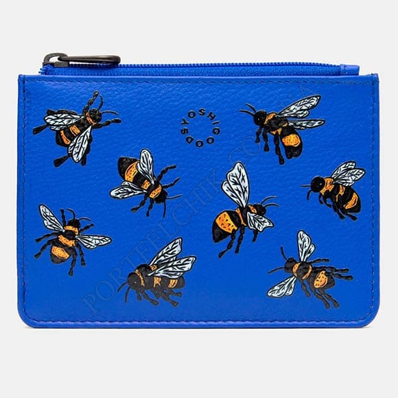 Жіночий гаманець Yoshi Y1321 Sweet Bees Blue синій (Код. 18547-01) головне фото