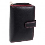 Жіноче портмоне Visconti CD 22 Black-Red чорний