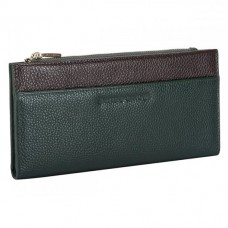 Жіночий гаманець Smith & Canova 26801 GREEN-BRN зелений