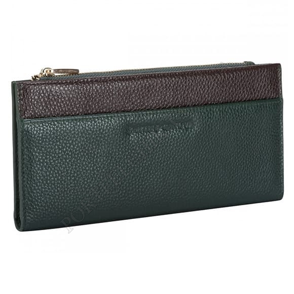Жіночий гаманець Smith & Canova 26801 GREEN-BRN зелений (Код. 11605-01) головне фото
