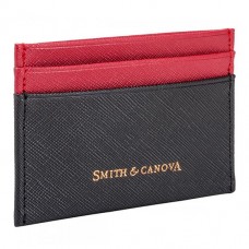 Картхолдер Smith & Canova 26827 BLK-RED черный, комбинированный Картхолдер Smith & Canova 26827 BLK-RED черный, комбинированный