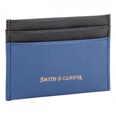 Картхолдер Smith & Canova 26827 NAVY-BLK синий, комбинированный Картхолдер Smith & Canova 26827 NAVY-BLK синий, комбинированный
