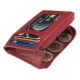 Кредитниця Visconti HT4 Shard Red червоний (Код. 17343-01) додаткове фото № 1