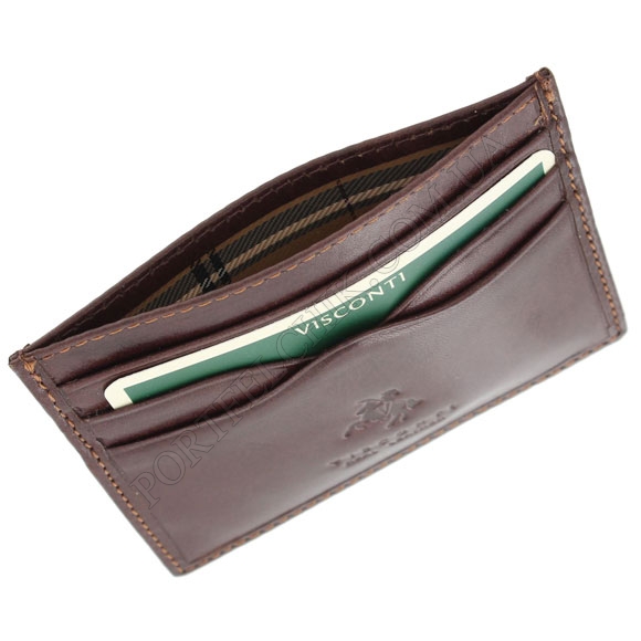 Картхолдер Visconti MZ-1 BR коричневий (Код. 7927-01) головне фото
