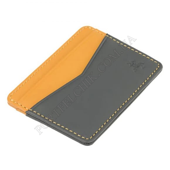 Картхолдер Visconti VSL40 Axe Grey Mustard комбинированный (Код. 17799-01) главное фото