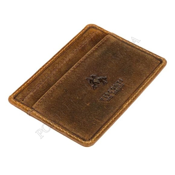 Картхолдер Visconti VSL66 Reese Oil Tan коричневий (Код. 17709-01) головне фото