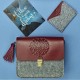 Подарунковий набір BlankNote BN-set-access-28-felt бордовий додаткове фото № 1