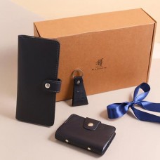 Подарочный набор BlankNote BN-set-access-40-navy-blue синий