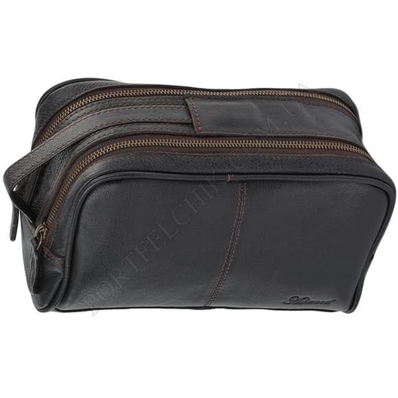 Косметичка чоловіча Ashwood 2012 Brown коричневий (Код. 16488-01) головне фото
