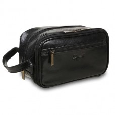 Косметичка мужская Ashwood 2080 Black черный