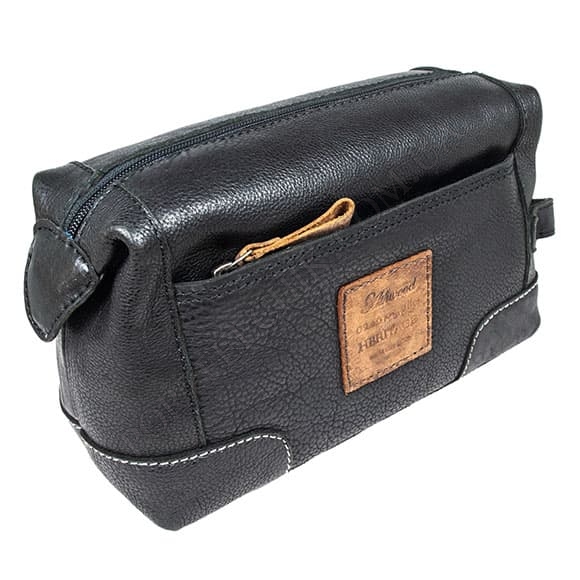 Косметичка мужская Ashwood 4557 Black черный (Код. 17318-01) главное фото
