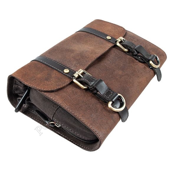 Косметичка мужская Ashwood LIAM Oil Brown коричневый (Код. 17680-01) главное фото