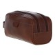Косметичка мужская Ashwood T78 Chestnut коричневый (Код. 17316-01) дополнительное фото № 2