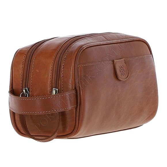 Косметичка мужская Ashwood T78 Honey коричневый (Код. 17317-01) главное фото