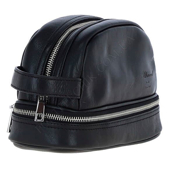 Косметичка мужская Ashwood PL41 Black черный (Код. 18824-01) главное фото