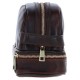 Косметичка мужская Ashwood PL41 Brown коричневый (Код. 18825-01) дополнительное фото № 2