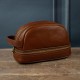 Косметичка мужская Ashwood PL41 Tan коричневый (Код. 18826-01) дополнительное фото № 8