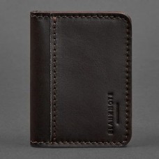 Обкладинка на id паспорт BlankNote BN-KK-4-1-choko З гербом коричневий