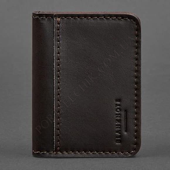 Обложка на id паспорт BlankNote BN-KK-4-1-choko С гербом коричневый (Код. 17354-04) главное фото