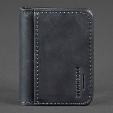 Обкладинка на id паспорт BlankNote BN-KK-4-1-nn Crazy Horse З гербом синій
