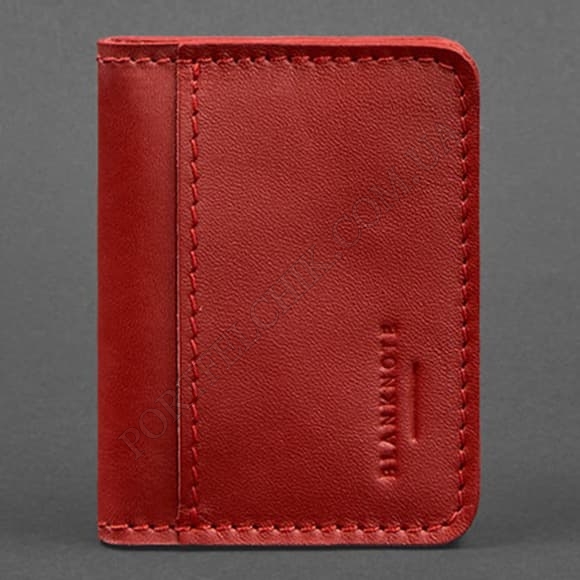 Обложка на id паспорт BlankNote BN-KK-4-1-red С гербом красный (Код. 17359-04) главное фото