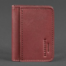 Обкладинка на id паспорт BlankNote BN-KK-4-1-vin З гербом бордовий