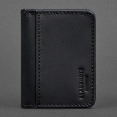 Обкладинка на id паспорт BlankNote BN-KK-4-g-kr Crazy Horse чорний