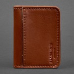 Обложка на id паспорт BlankNote BN-KK-4-k коричневый Обложка на id паспорт BlankNote BN-KK-4-k коричневый