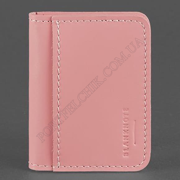 Обложка на id паспорт BlankNote BN-KK-4-pink-peach розовый (Код. 11206-04) главное фото
