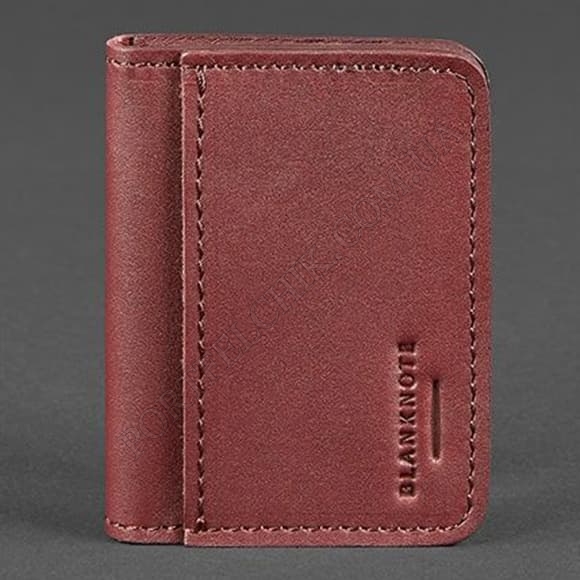 Обложка на id паспорт BlankNote BN-KK-4-vin бордовый (Код. 11207-04) главное фото