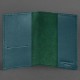 Обкладинка на паспорт BlankNote BN-OP-1-2-malachite зелений (Код. 11239-04) додаткове фото № 1