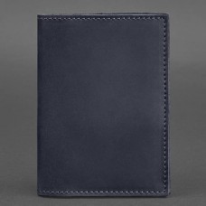 Обкладинка на паспорт BlankNote BN-OP-1-2-nn Crazy Horse синій
