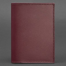 Обкладинка на паспорт BlankNote BN-OP-1-2-vin бордовий Обкладинка на паспорт BlankNote BN-OP-1-2-vin бордовий